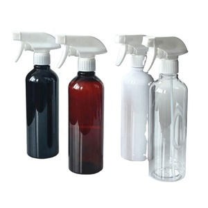 Botella con Pulverizador de 500 ml, Botella de Plástico PET con Pulverizador para Limpiador de Autos - Product Image 1