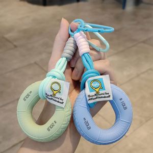 Fitness Grip Strength <b>Ring</b> Stress Relief Keychain <b>Bag</b> Charm Backpack Accessory Instagram Unisex Gift Silicone <b>Key</b> Chain - Product Image 4