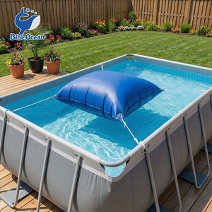 Couverture de <span class=keywords><strong>piscine</strong></span> hors sol, coussin gonflable d'hiver pour <span class=keywords><strong>piscine</strong></span>, 4x8 pieds - Product Image 6