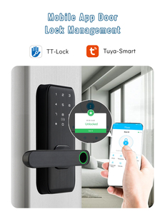 Kub M1 thông minh khóa Keyless nhập wifi cho Bluetooth cửa xử lý vân tay chốt cửa cho thép gỗ/nhôm cửa đám mây dữ liệu - Product Image 3