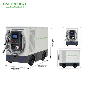 Estación de Carga Móvil para Vehículos Eléctricos GSL ENERGY de Alta Capacidad con Batería de Iones de Litio y MPPT, 100KWH, para Eventos al Aire Libre y Emergencias, Modelo Y10090, Portátil - Product Image 1
