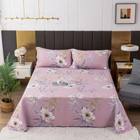 Draps de lit pas chers pour lits king size, ensemble de draps de lit, draps de lit de mise à la terre, vente en gros, drap de lit en coton