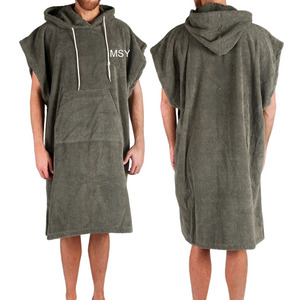 Surf <strong>Beach</strong> Poncho Towel Soft Velour Adult Hooded Wetsuit Changing Towel <strong>Robe</strong> Adult Hooded Poncho Towel Custom Changing <strong>Robe</strong> - Product Image 1