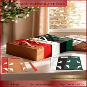 Scatola Pieghevole <span class=keywords><strong>Pira</strong></span> di Medie Dimensioni - Scatola Regalo con Coperchio Ribaltabile - Confezione Regalo Aziendale - Product Image 3