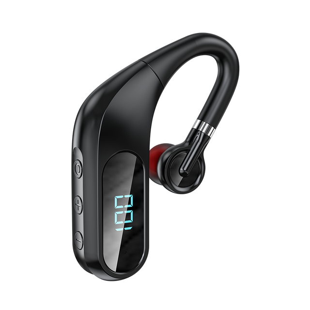 New V5.0 Waterproof One Side Earhook Headset Microphone Handsfree Sport Wireless Earbud Headphones Earphone