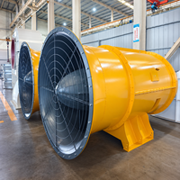 Ventilateur axial haute efficacité pour l'évacuation de l'humidité dans les fours à briques céramiques et les usines de matériaux de construction, personnalisable