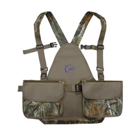 Gilet de chasse extérieur léger, respirant, imperméable et de haute qualité, sans manches, pour la pêche et la photographie, avec poche poitrine camouflage
