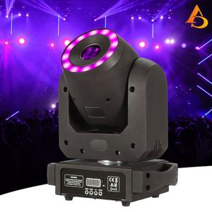 Mini Proyector LED de 100w Personalizado con Efecto Halo, Luz Móvil RGB 3en1, Luz de Haz Móvil LED - Product Image 1