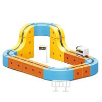 Set de Bloques de Construcción Magnéticos Versátiles, Juguete de Ensamblaje Creativo DIY, Kit de Pista de Tren 3D, Juguetes Educativos para Niños