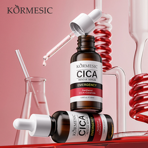 KORMESIC Private <b>Label</b> 30ml Korean Centella Asiatica Rescue Facial Serum Brightening Exfoliating Essence Face Serum Anti-Wrinkle - Product Image 1