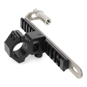 Anti titreşim 360 dönen kask feneri tutucu LED aydınlatma montaj braketi okçuluk bileşik yay avcılık için - Product Image 2