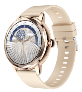 Nuovo <span class=keywords><strong>Smartwatch</strong></span> G208 per Donne con Cardiofrequenzimetro, Batteria 175mAh, Impermeabile, Display TFT Rotondo <span class=keywords><strong>da</strong></span> 1,19 Pollici 240*240, Chiamate Bluetooth - Product Image 1