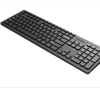 Tableta de juegos en español, RU y árabe, ordenador portátil de escritorio, 2,4g, teclado inalámbrico OEM en color negro