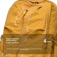 Sac à dos pliable en nylon grande capacité résistant à l'usure pour le sport de plein air, le rangement, les voyages, le camping et la randonnée