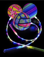 Jouets à LED pour enfants, ballon de football gonflable, ballon rebondissant, joli ballon clignotant, jouets amusants pour enfants, cadeaux pour enfants