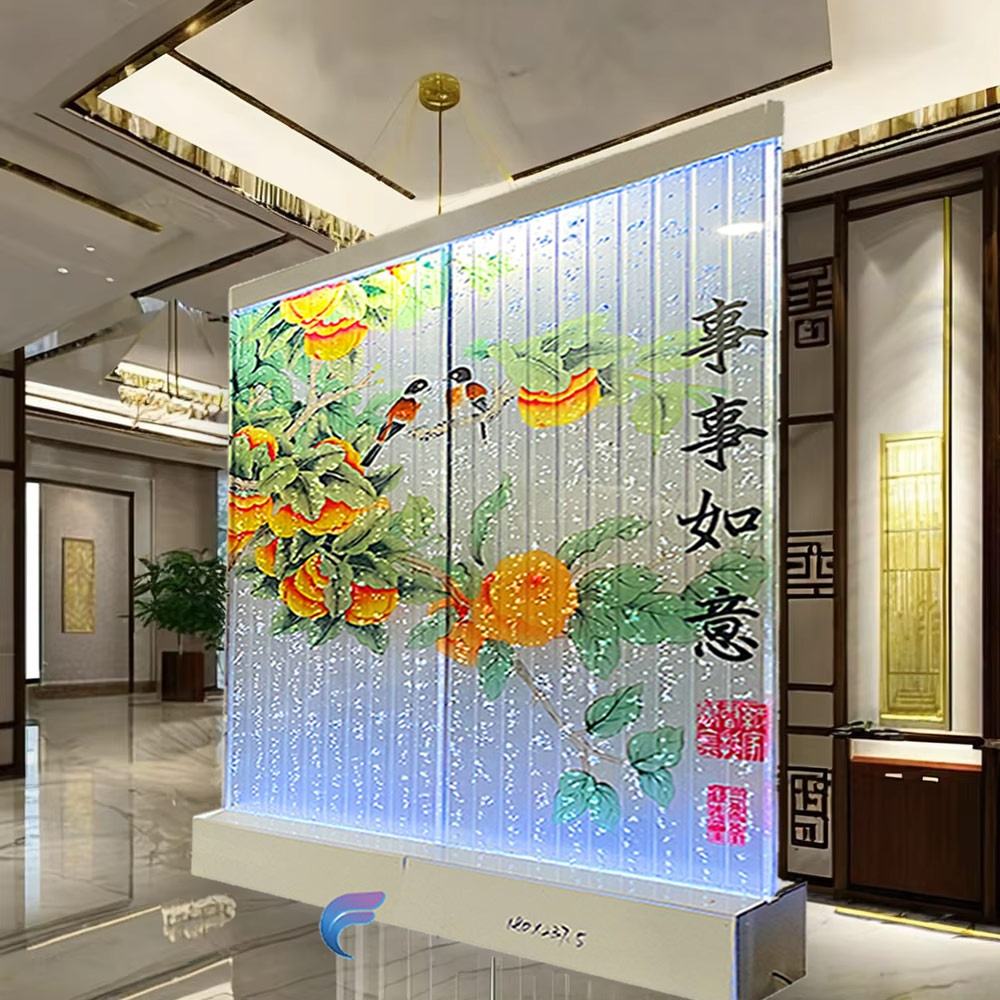 Bubble Panel with painted