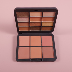 BSIMONE Dazzle Charm Palette Ombretto e Fard 12 Colori Opachi, Shimmer e Glitter Tonalità Calde <span class=keywords><strong>2</strong></span> in 1 - Product Image 2