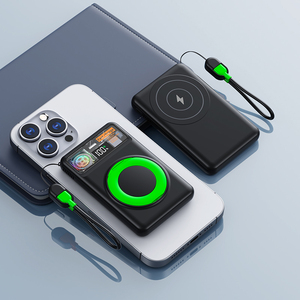 OEM ngân hàng điện 10000mAh không dây di động Trạm Sạc PD 22.5W siêu nhanh sạc xu hướng tản nhiệt thiết kế làm bằng nhựa - Product Image 3