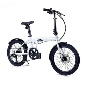 中国制造批发低价高品质双盘式制动器20英寸踏板自行车折叠自行车