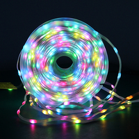 Großhandels-Großrolle 5V WS2811 WS2812 3PIN LED-Lichterketten Traumfarbe Zubehör RGBIC Einzeln Adressierbar Weihnachtsbaum