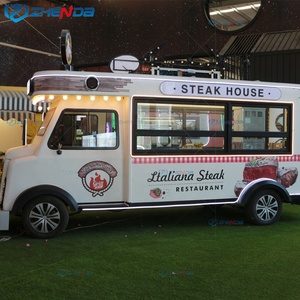 Custom Food Manufactur Cart Concession Mobile Food Truck/Catering Truck for Sale/ice Cream Cart Food <b>Trailer</b> High Quality - Product Image 2