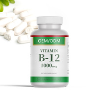 Comprimés de Vitamine B12 : Soutien au Métabolisme Énergétique, Compléments Naturels pour la Santé, Peau Saine, Comprimés Oraux