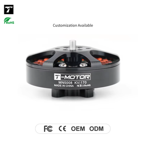 T-Motor MN5008 KV400ต้านแรงโน้มถ่วงมอเตอร์อลูมิเนียมอัลลอยด์<span class=keywords><strong>3</strong></span>.9กก. แรงขับ132ก. 24N28P 6-12S 800W โดรนแบบมัลติโรเตอร์ทนทาน - Product Image 1
