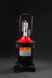 Áp lực cao khí nén mỡ Thùng bơm Kit 12L 20L 35L 40L vật liệu thép không khí hoạt động với xe đẩy và mỡ súng - Product Image 4