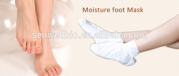 Корейские отшелушивающие носки для ног, маска с алоэ вера, частная марка, пользовательская увлажняющая маска для ног