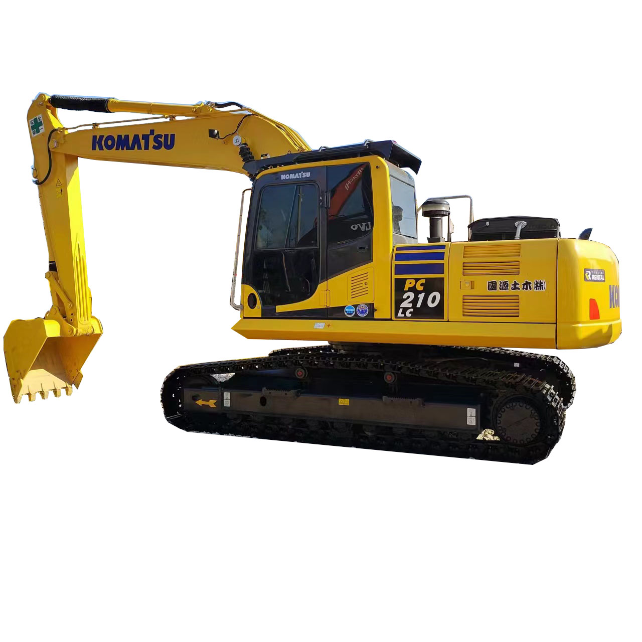 Usado escavadeiras komatsu pc 210 usado consutrution engenharia escavadeira 21ton médio porte escavadeiras para venda