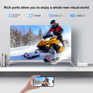 Max TV Box IPTV Super Ott Android HDR IPTV Smart TV Box para Canadá, Estados Unidos, UE, Reino Unido, Suecia, Australia, Noruega, Países Bajos Smart TV - Product Image 2