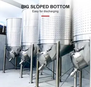 Pretank tanque de fermentação de fermentação, altamente custo de alta capacidade personalizada 100l-8000l equipamento de cerveja