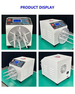 เครื่องพันสายเคเบิลข้อมูล USB กึ่งอัตโนมัติ สำหรับรูปทรง O และแบบพัน 8 เส้น พร้อมดีไซน์ปรับขนาดเส้นผ่านศูนย์กลางขดลวดได้ รุ่น JB-120 - Product Image 1