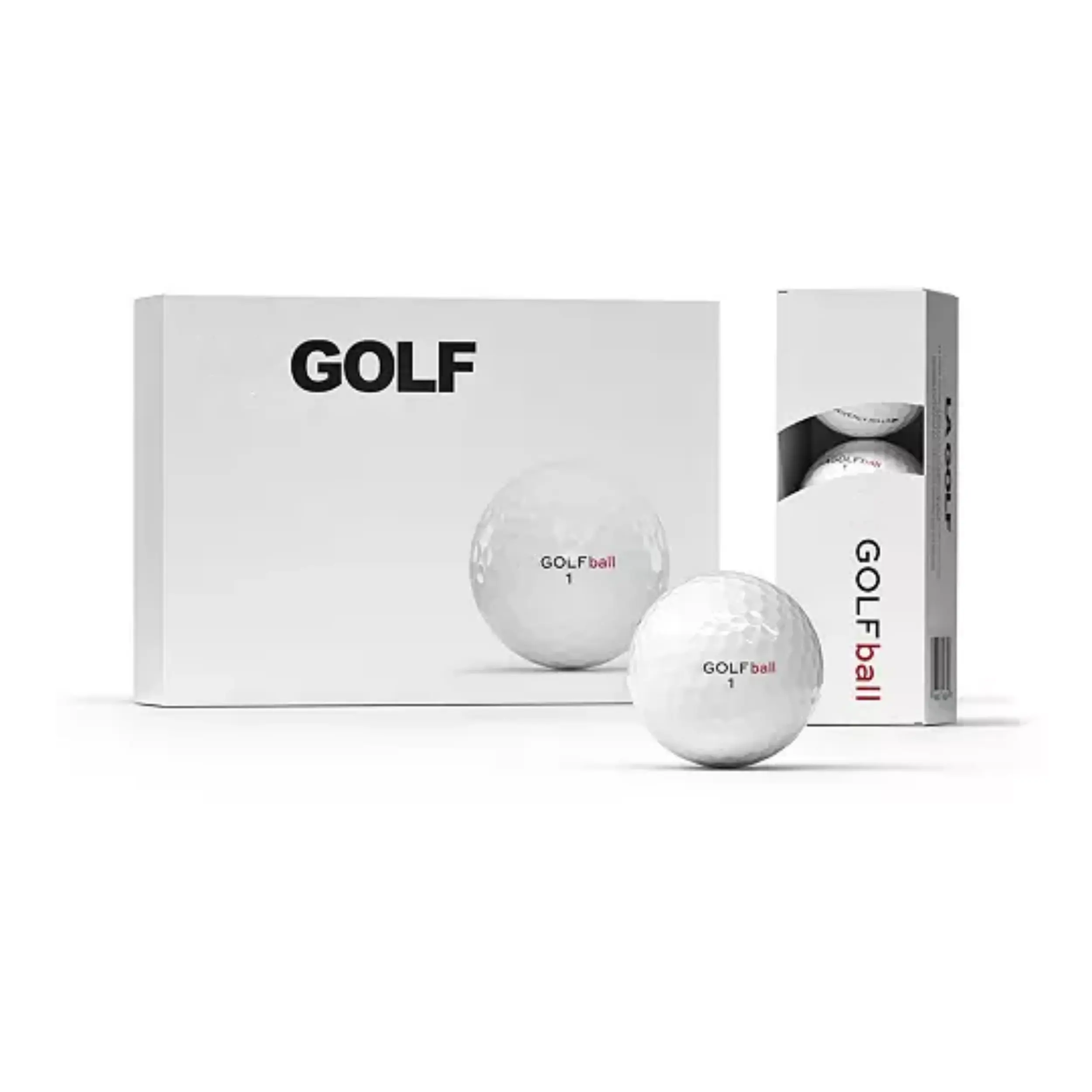 Custom Urethane 3 Pcs Layer Practice Golf Balls 2 3 4 Pieces Tournament Golf Ball Foremost Quality