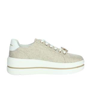 Zapatillas Donna Serena Beige con Plataforma Gruesa, Zapatos de Moda para Mujer - Product Image 4