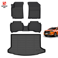 Juego Completo de Tapetes Personalizados para Auto, TPE 3D, para Todo Clima, para JAC JS2 2021-2025, Alfombrillas para Piso, Maletero y Interior