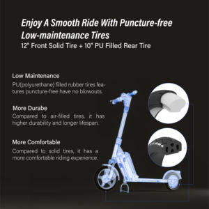 YIMI Shared Scooter für Urbane Mobilität mit GPS-Tracking, Hochfest, Neues Modell, Austauschbarer Akku, Dockless, CE-Zertifiziert für die Vermietung - Product Image 5