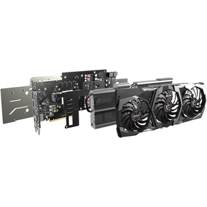Used MS'I GeForce RTX 2080 GAMING X TRIO <b>Graphics</b> <b>Card</b> With 8GB 256-bit GDDR6 Memory Supports Multi-GPU Setups. GeForce RTX 2080 - Product Image 5