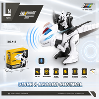 Jouet dinosaure RC Tyrannosaurus programmé intelligent - marche, danse, musique, électrique, plastique, robot de dessin animé, télécommande