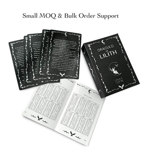 Mazzo di Carte dei Tarocchi Personalizzate con Lamina d'Oro per Guida Spirituale e Divinazione del Futuro, Carte Uniche per la Magia e la Predizione del Futuro con Scatola - Product Image 2