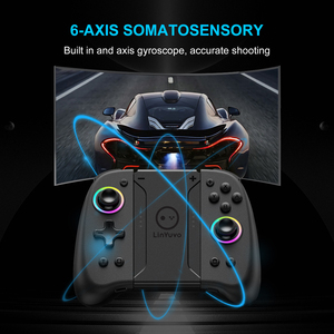 Supporta il <span class=keywords><strong>Controller</strong></span> dell'interruttore Wireless linyovo a doppia vibrazione per interruttore/interruttore Oled/<span class=keywords><strong>Switch</strong></span> Lite KS31 - Product Image 4