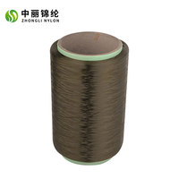 Fil de soie coloré en nylon 6 ténacité RW/DDB 467Dtex/72F de qualité AA écologique