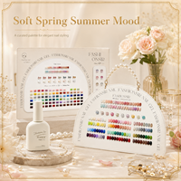 BelloGel – Vente directe usine – Nouvelle collection printemps-été – 150 couleurs – Kit de vernis gel multi-finitions style français – Flacon 12ml – Bibliothèque de couleurs pour salon
