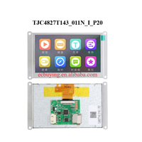 TJC4827T143_011 T1 Serie 4,3 Zoll Serielles TFT LCD Modul Smart Screen HMI Anzeigebildschirm 480*272