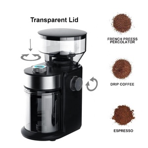 Moulin <span class=keywords><strong>à</strong></span> <span class=keywords><strong>café</strong></span> électrique <span class=keywords><strong>à</strong></span> prix d'usine avec logo personnalisé Réglage réglable Espresso Moulin <span class=keywords><strong>à</strong></span> <span class=keywords><strong>café</strong></span> commercial pour grains de <span class=keywords><strong>café</strong></span> - Product Image 3