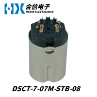 Connecteur DIN série DSCT mâle HX Factory Direct, homologué UL, pour la transmission de signal dans les systèmes de contrôle PLC d'automatisation