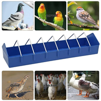 Mangeoire automatique pour pigeons de haute qualité, écologique, en plastique, accessoire pour cage d'élevage de pigeons, plusieurs tailles