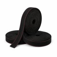 Sangle en polyester tissé à base de fil filé, haute résistance, résistante à l'abrasion, imperméable, résistante aux UV, largeur personnalisée pour ceinture