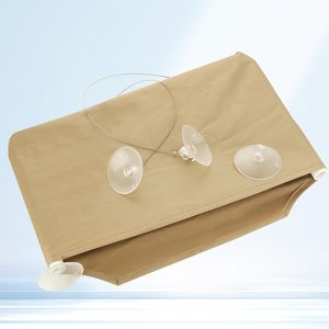 Modern Small Window Install Brown Woven <b>Fabric</b> Rectangle Pet <b>Cat</b> Hammock 4 Seasons Comfortable Warm <b>Cat</b> Hanging Bed Carton - Product Image 6