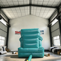 Canapé gonflable géant de 3 m pour la publicité extérieure, idéal pour la location et les promotions